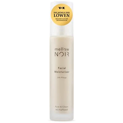 mellow NOIR Facial Moisturizer | 24h Feuchtigkeit | vegan, klimaneutral & clean