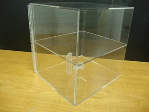 Displays2buy Doble Pantalla 2 Niveles con 4 Bandejas Transparentes Pan Donut Bagels Galleta - Imagen 1 de 8