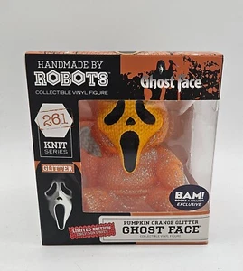 handmade by robots ghostface Pumpkin Orange Glitter /504 Einheiten BAM Exclusive 🎃 - Bild 1 von 12