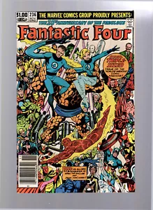 Fantastic Four #236 - Anniversary Issue - Newsstand Edition - High Grade - Picture 1 of 2