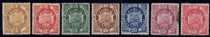 1894 Bolivia SC# 40-46 - Coat of Arms - M-H - Picture 1 of 2