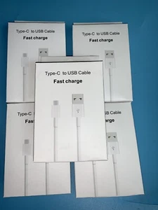 50 C to USB Charger Cords **NEW IN BOXES** 3 Ft / 1 Meter - Picture 1 of 8
