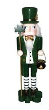 Santa's Workshop  Leprechaun Nutcracker, 14" Irish Man