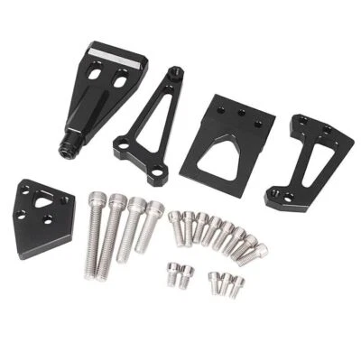 Set Steering Damper Stabilizer Bracket Mounting Fit Kawasaki ER6N 2009 - 2011 Foto 1 de 4