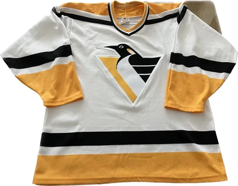 Vintage Pittsburgh Penguins Maska Airknit Jersey 80s/90s / Size Men Medium Cover
