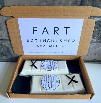Fart Extinguisher Wax Melt Gift, Joke Gift Funny Christmas Birthday Husband wife - Image 1 of 4