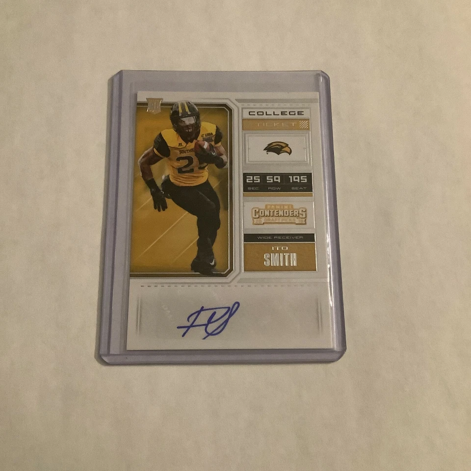 F106,553  2018 Panini Contenders Draft Picks #291 Ito Smith AUTO RC - Image 1 of 1