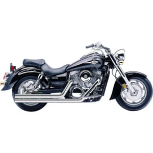 Cobra Chrome Speedster Long Exhaust System Pipes Kawasaki VN1600 Vulcan Classic - Picture 1 of 1