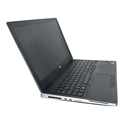 Dell Precision 7530 i7 8850H 32GB 512GB NVMe (Akku 30%, 2x USB defekt) Flecken - Bild 1 von 2