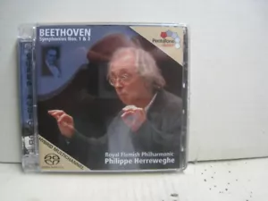 Beethoven Syms no 1 & 3, Herreweghe & Royal Flemish *Pentatone SACD hybrid CD - Imagen 1 de 1