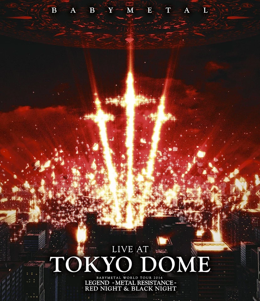 BABYMETAL Live at Tokyo Dome Regular Edition 2 Blu-ray Japan At0101
