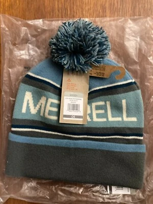 Merrell College Pom Gorro Mineral Invierno Tejido Novedad Jacquard Diseño Estampado Foto 1 de 4