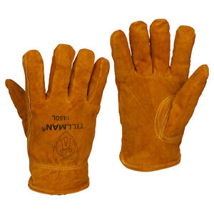 Tillman 1450 Mens Split Cowhide Lined Warm Winter Work Gloves Insulated MED-2XL