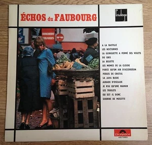 LP Accordéon Échos du faubourg Toni Jacques Renée Gardet Mon pote1965 comme NEUF - Picture 1 of 2