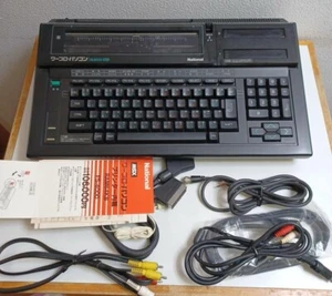 MSX National Word Processing Computer FS-4000 Nero Giappone - Foto 1 di 12