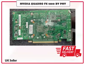 NVIDIA Quadro FX 1800 by PNY Cheap Graphics Card Video Display DVI Port - Picture 1 of 4