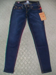 TRUE RELIGION 'CASEY LEGGING' STRETCH JEANS WMN - BNWT - SIZE 6 7 9 - Picture 1 of 4