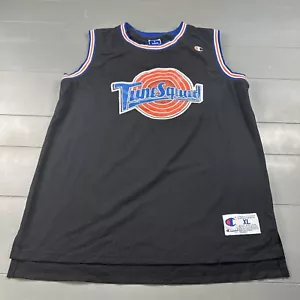 Tune Squad Michael Jordan 23 Vintage Space Jam Champion schwarzes Trikot Größe XL - Bild 1 von 14