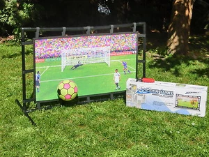 Fußball Torwand für innen, Trainingswand Soccer Pro Indoor & Outdoor Torwand - Bild 1 von 2