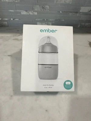 Biberón Ember Add-On gris 6 oz (caja abierta) Foto 1 de 4