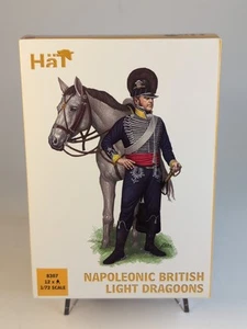 MÜTZE - Napoleonische Britische leichte Dragoner #8307 (x12 zu Pferd) - 1:72 - Bild 1 von 3