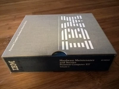 IBM Hardware Maintenance & Service PC XT Vol 3, W/ SEALED UPDATES 6138542 - Image 1 of 3