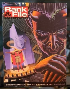 RANK & FILE ART AND KULTURE MAGAZINE ROBERT WILLIAMS XNO JOHNNY ACE VOLUME ONE - Picture 1 of 5