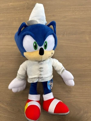 Tokyo Joypolis Sonic The Hedgehog Super Jumbo Plush Doll 15.7" Christmas Ver NEW - Image 1 of 4