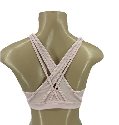 Athleta XS Women Pullover Transcendence Sport Bra Strappy Back Lined 1-6 - Image 1 of 4