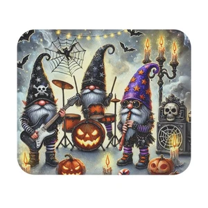Halloween Gnome Band Mouse Pad – Witchy Rock ‘n Roll Vibe for Your Workspace - Picture 1 of 5