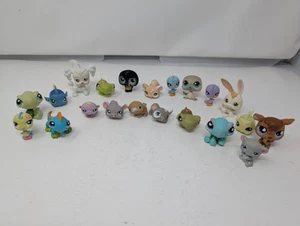 Littlest Pet Shop Set 21 verschiedene Tiere authentisch LPS Schildkröte Vögel Robbe Hund - Bild 1 von 9