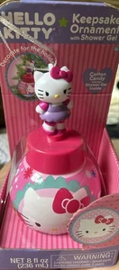 Hello Kitty Andenken Ornament mit Duschgel Alter ***Neu im Karton*** - Bild 1 von 5