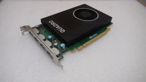 Dell Nvidia Quadro M2000 Grafikkarte 4 GB RAM / 4x Display ports/PCIe x16/0W2TP6 - Bild 1 von 2