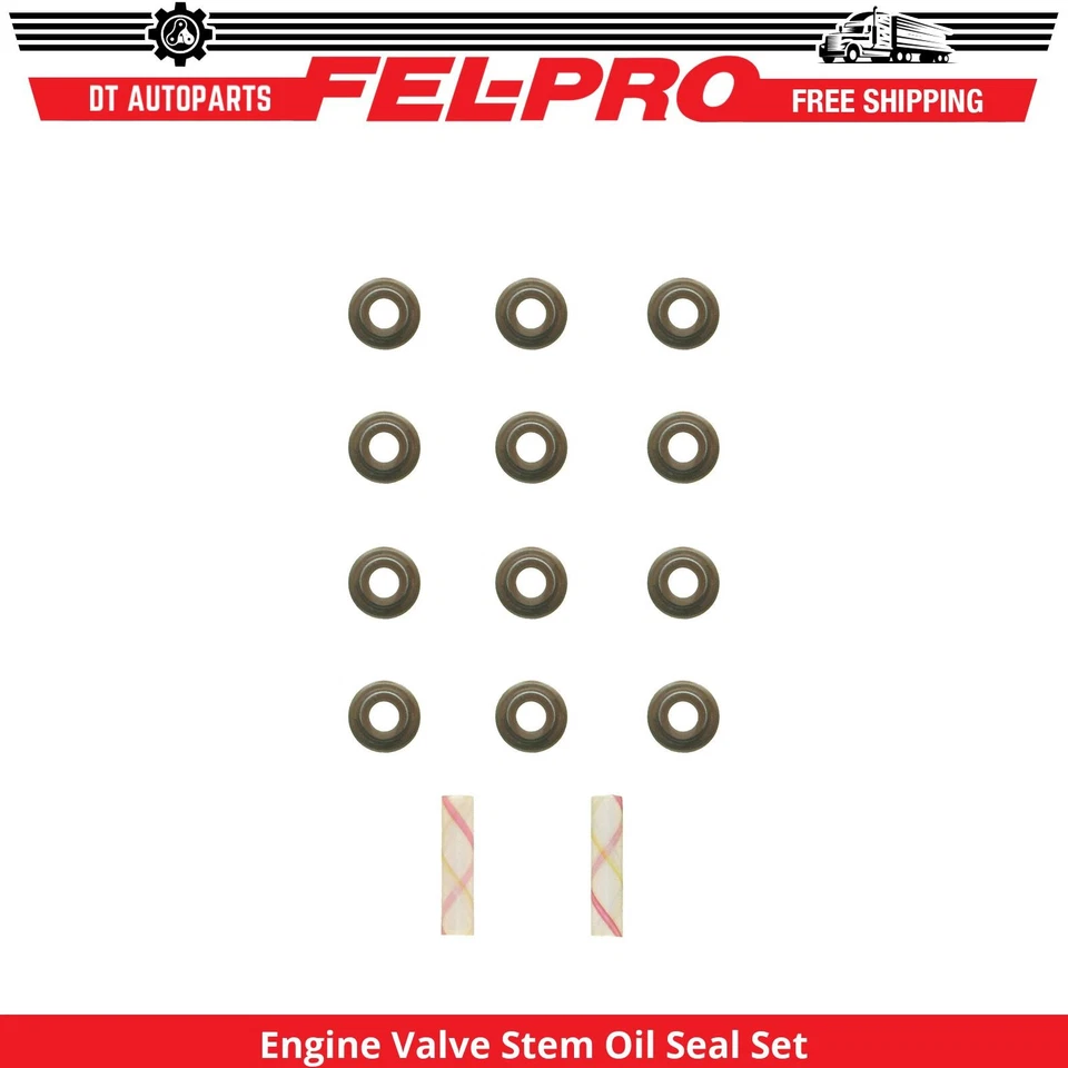 Juego de juntas de aceite de vástago de válvula de motor de 1,5 L para Dodge Colt 91-95 admisión y escape Fel-Pro Foto 1 de 1