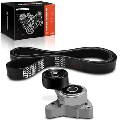 Serpentine Belt Drive Kit Compatible with Honda CR-V 2002-2006 - Image 1 of 4