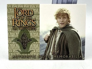Topps Lord of the Rings Movie Memorabilia Sam's Travel Jacket Costume Card L2 - Picture 1 of 4