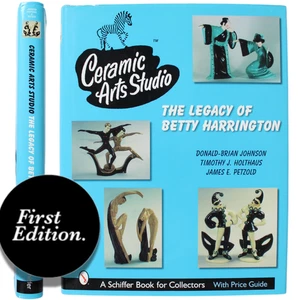 Ceramic Arts Studio Betty Harrington Studio 1940s 50s Designer Art MCM Artist - Foto 1 di 7