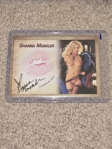 Shanna Moakler Collectors Expo Autograph Signed Kiss Card Model #1 - Imagen 1 de 2