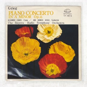 ODD GRUNER HEGGE PIANO CONCERTO IN A MINOR OP,16 SEVEN SEAS 175013 Japan VINYL 7 - Picture 1 of 1