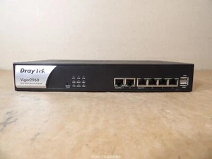 DrayTek Vigor 2960 dual-WAN 6-Port Gigabit router broadband VPN gateway EXCL RM - Afbeelding 1 van 5