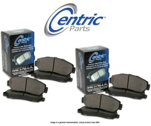 [FRONT + REAR SET] Centric Parts Semi-Metallic Brake Pads [w/BREMBO] CT98866 - Picture 1 of 1