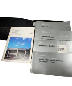 1994 MERCEDES S CLASS OWNERS MANUAL , SERVICE GUIDE, MAINTENANCE - Imagen 1 de 5