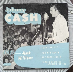 ORIGINAL SUN EPA 111 - JOHNNY CASH - Sings Hank Williams - I Can't Help It + 3 - Picture 1 of 5