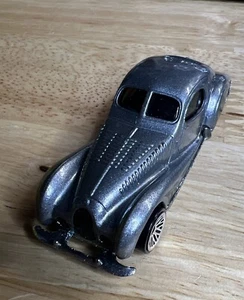 Vintage Hot Wheels Mattel 1987 GRAY 1937 Talbot Lago Roadster Hot Rod Loose - Picture 1 of 8