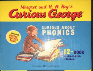 Curious George - 12 Books - Learn-To-Read Program Curious About Phonics! - Picture 1 of 2
