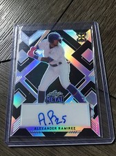 Alexander Ramirez 2022 Leaf Metal Baseball Auto Black 4/5 #BA-AR1 - Mets