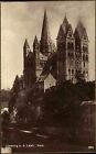 Limburg an der Lahn Hessen alte Postkarte mit Goldrand 1928 Blick auf den Dom