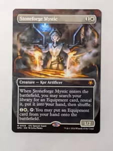 Stoneforge Mystic (Borderless) [Outlaws of Thunder Junction Special Magic MTG - Picture 1 of 2