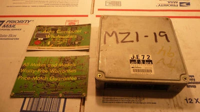 MZ1-19 GARANTÍA OEM 1995 95 Mazda MPV Motor Control Computadora Cerebro ECM ECU EBX Foto 1 de 2