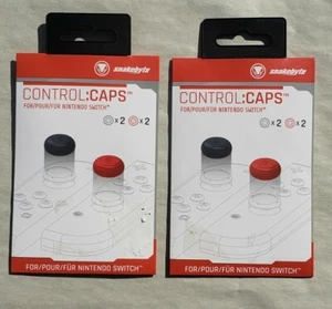 8 Nintendo Switch Controller Caps 2- 4packs - Snakebyte Swith Caps.   P3 - Picture 1 of 2